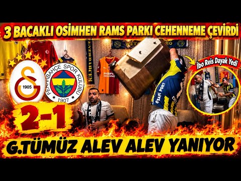 Delil Reis & İbo Reis Galatasaray 2-1 Fenerbahçe Maçı Tepki Videosu - #keşfet #galatasaray #derbi 