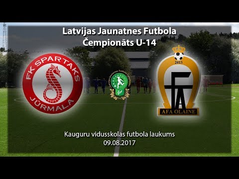 U-14 FK SPARTAKS/JŪRMALAS SS - AFA OLAINE (Latvijas Jaunatnes Čempionāts) 2. puslaiks