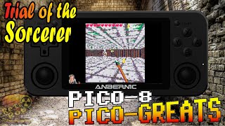 Pico 8 Greats: Trial of the Sorcerer - First Person RPG in 8 Bits!
