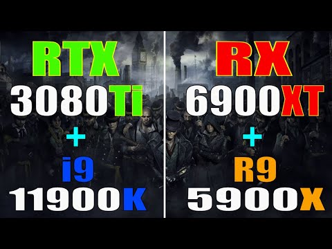 RTX 3080Ti + INTEL i9 11900K vs RX 6900XT + RYZEN 9 5900X || PC GAMES TEST ||