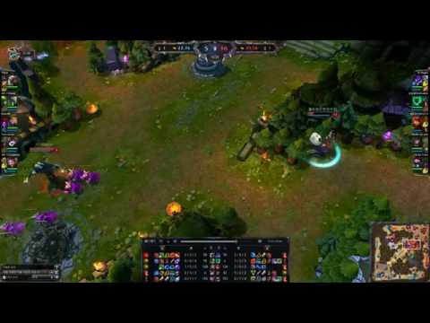 87 awesome flash reaction, KR LOL Highlight