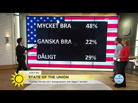 Högt betyg till Trump i natt – "Som en Hollywoodfilm" - Nyhetsmorgon (TV4)