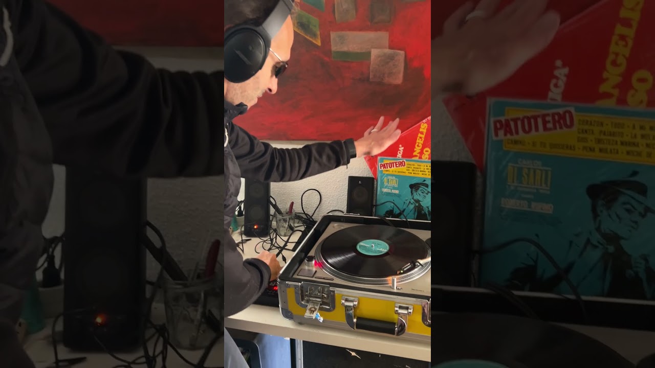 Tango. Gustavo Rosas. Dj Gus. Tangos en Vinilos. El Puntazo de Madrid.Noviembre 2022.España