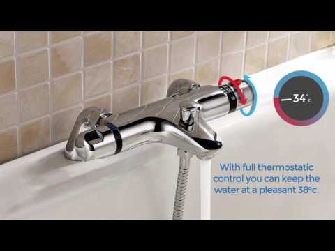 Thermostatic Bath Shower Mixer Taps at WillesdenBathrooms.co.uk
