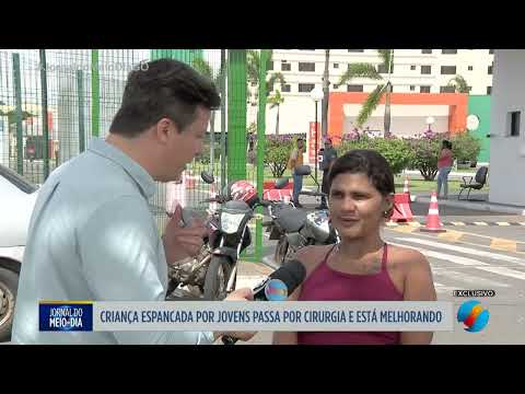 Criança espancada por jovens em Caldas Novas passa por cirurgia e está melhorando