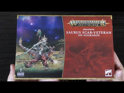 Saurus Scar-Veteran - Seraphon - Unboxing (AoS)
