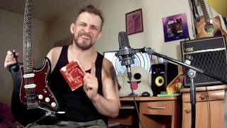 Video thumbnail for Меняем струны с 9-46 на 10-52 на стратокастере by дядя Дэн