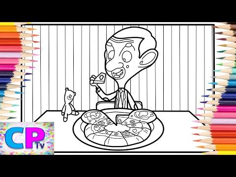 Mr Bean Coloring Pages/Mr Bean Eats Pizza/Unknown Brain - Why Do I?/Syn Cole - Gizmo [NCS Release]