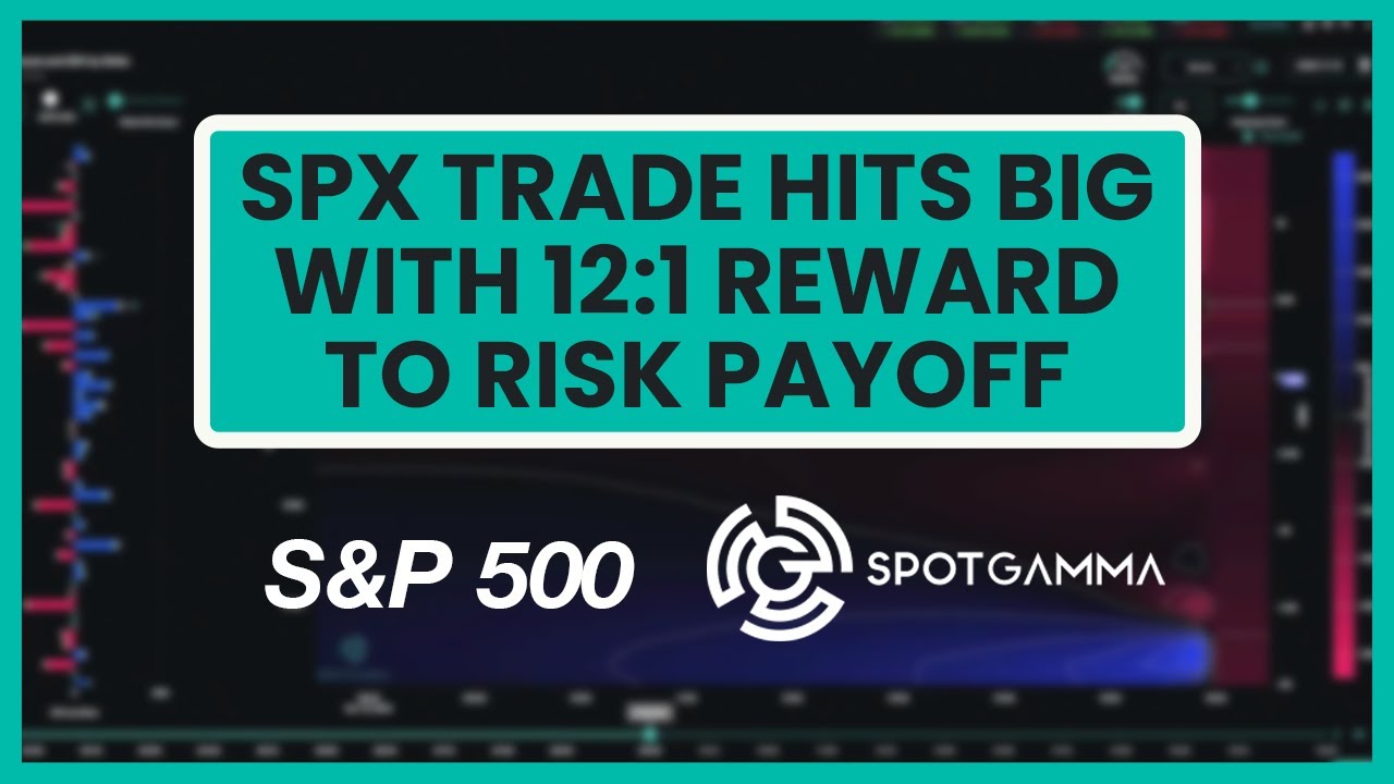 SPX Options Trade Hits BIG With 12:1 Reward to Risk Payoff