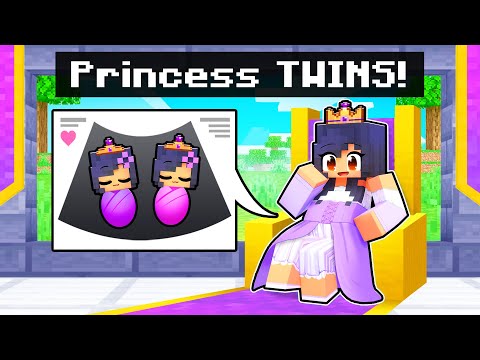 I'm PREGNANT with TWIN PRINCESSES In Minecraft!