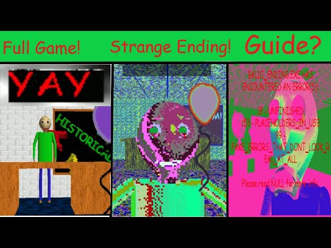 Baldi's Basics Plus: Hide & Seek Mode | Tips & Ending (0.3.8)