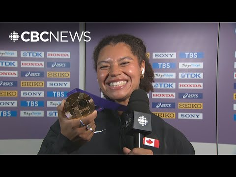 Canada's Camryn Rogers wins her 2nd world champion title in hammer throw