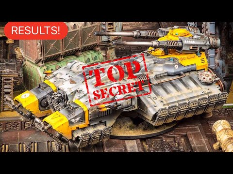 Results for the pointless but fun poll#2: The Astraeus Super-Heavy Grav Tank by Forge World