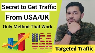 Get Unlimited Traffic from the country like USA/UK on Your Brand New Website?