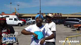 10K CAASH - BITCH GO | ON THE CORNER MIC DROP PERFORMANCE 🎙️
