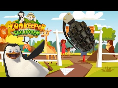 Wenn Tiere brüllen und Granaten explodieren | ZooKeeper Simulator