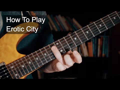 'Erotic City' Prince Guitar Lesson