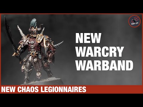 NEW WARCRY CHAOS LEGIONNAIRES WARBAND - I Don't Like Them! 😩 BUT There Is A Campfire Terrain Piece 😬