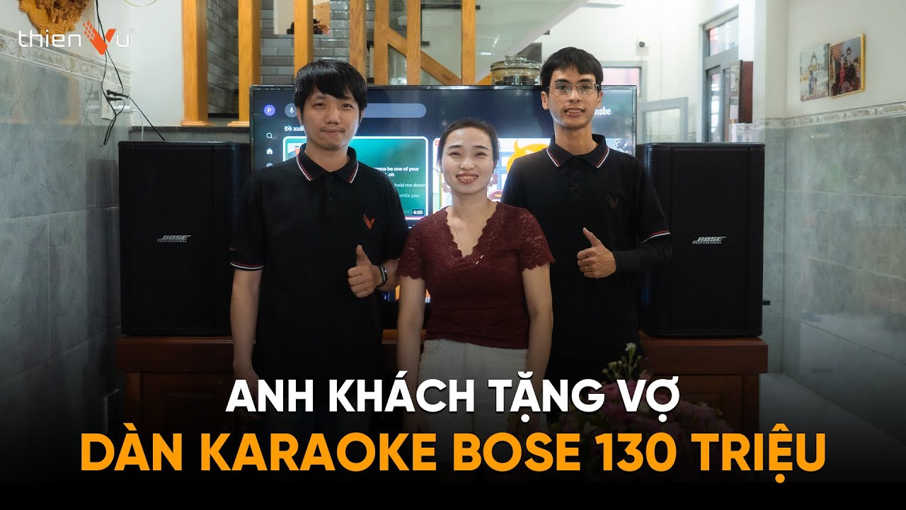 video Bộ Dàn Karaoke Cao Cấp Bose Showtime SK12 TVA062026 0