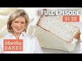 Martha Stewart Makes Angel Food Cake 3 Ways Martha Bakes S1E6 Angel Food Cake