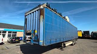 Semi-reboque com cortina lateral Krone SD SAF - Drum Axle 3-axle curtain-sided semi-trailer - SAF axles | Imagem 4 - Autoline