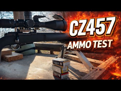 CZ457 Munitionstest, Eley, SK