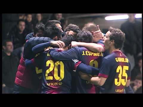 Gol de Luis Alberto (3-2) en el FC Barcelona - Xerez CD - HD