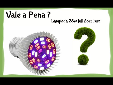 , title : 'Lâmpada 28w full spectrum, Vale a pena ?'