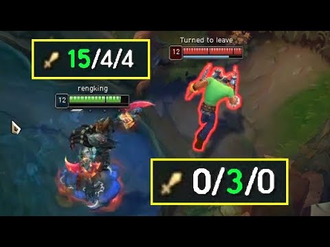 15/4 Rengar vs 0/3 Olaf