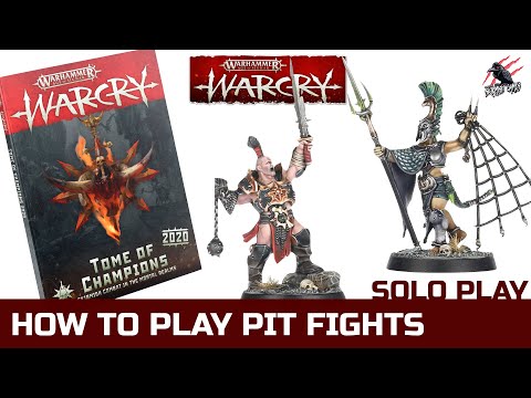 WARCRY PIT FIGHT - How To Play A Pit Fight - Tome of Champions Triumph & Treachery - Warhammer Rules