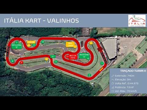Kartódromo Itália - Valinhos (Turim H) 22/12/24 (Pré-Temporada Copa Pistão 25) L-P2 / C-P1