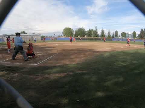Katelyn Estep - long at bat HR