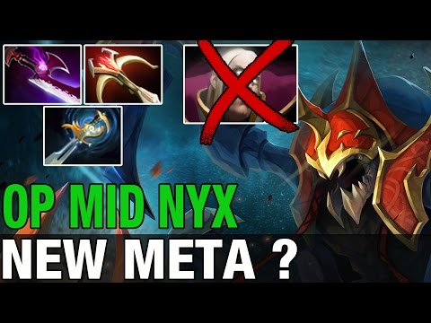 NEW META BUILD - NaNa 8k MMR Plays Nyx Assassin with echo sabre, silver edge and daedalus - Dota 2