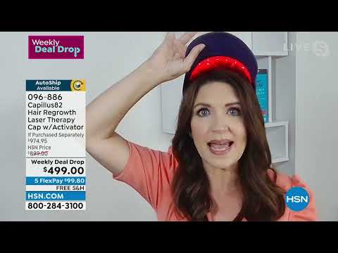 Capillus82 Hair Regrowth Laser Therapy Cap with Activator