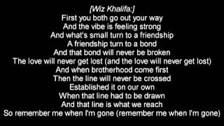 Download lagu see you aagain wis khalifa ft charlie puth lyrics mp3