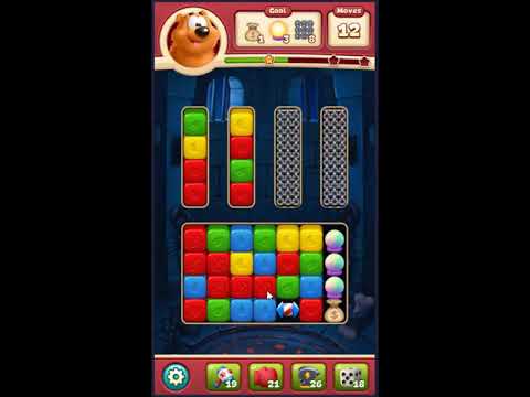 Toon Blast Level 1804 - NO BOOSTERS 🐻🐺🐱 | SKILLGAMING ✔️