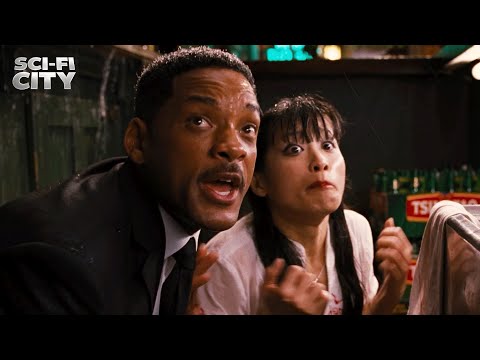 Chinese Restaurant Attack | Men In Black 3 (Will Smith, Tommy Lee Jones)