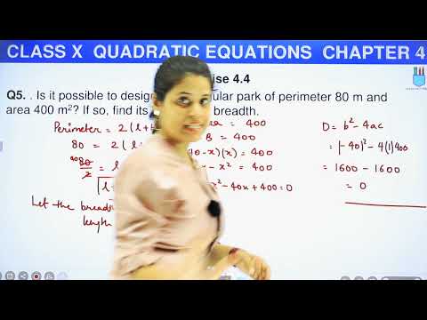 Ex 4.4 Q5 | Quadratic Equations | Chapter 4 | Class 10 Maths | NCERT