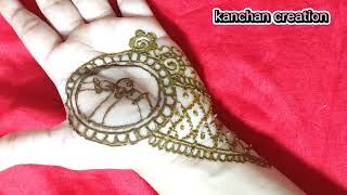 Raksha Bandhan mehndi 2022/Rakhi special easy and stylist/ gol tikki design /simple mehndi design