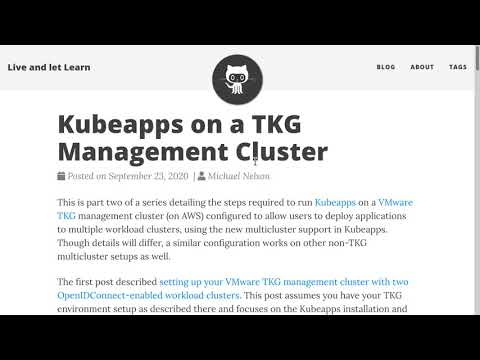 Demo of Kubeapps with multiple clusters