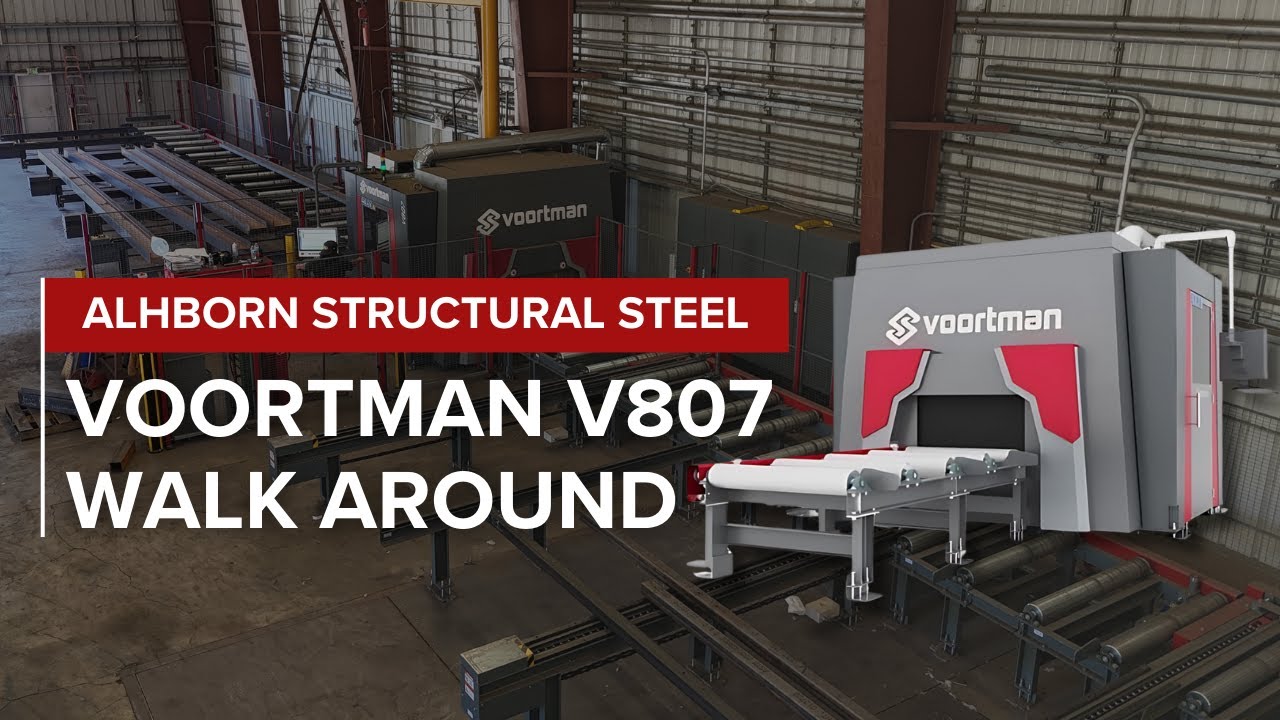 Voortman V807 at Ahlborn Structural Steel California | JPS International Inc