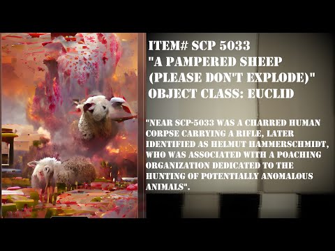 SCP 5033 - A Pampered Sheep (please don't explode)