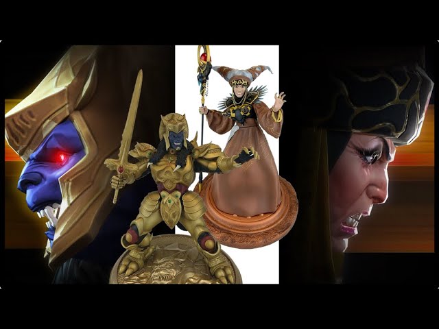 Vídeo relacionado con Power Rangers - Figura articulada con función de 12 cm, Modelo Rita Repulsa, para niños a Partir de 4 años, PWG062, marrón