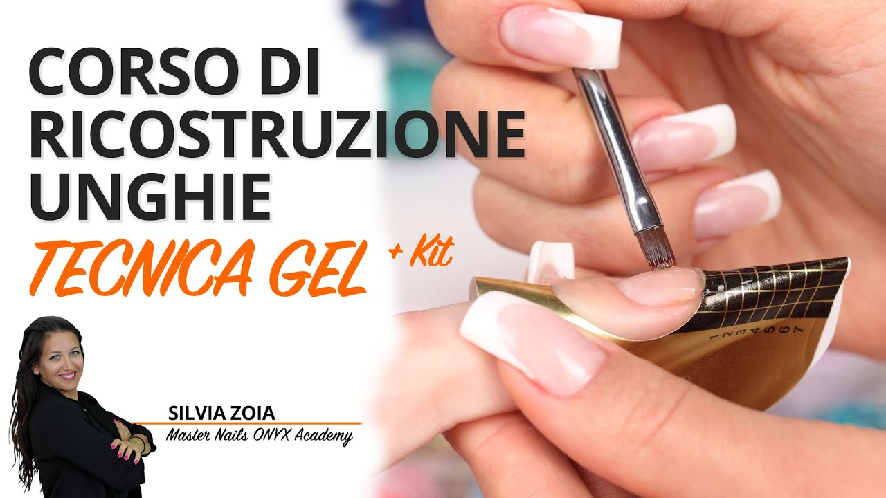 Corso Ricostruzione Unghie Gel Online con Attestato e Kit Incluso. Forme: Mandorla, Square e French