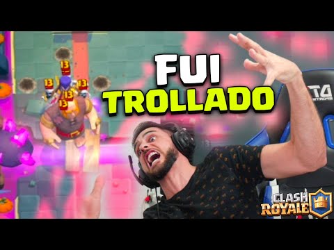 FUI TROLLADO PELO CLASH ROYALE NOVA ATUALIZA