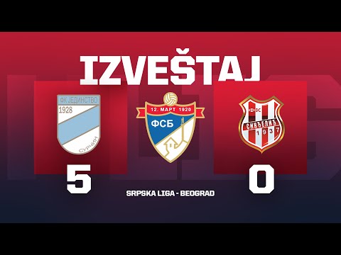 Izveštaj JEDINSTVO - SINĐELIĆ Srpska Liga Beograd 28. Kolo