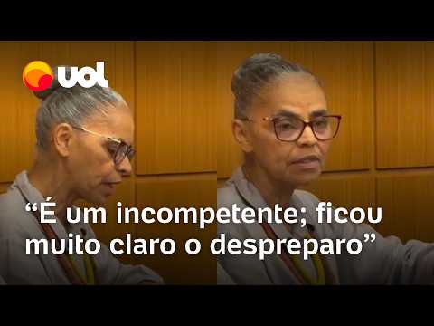 Marina Silva rebate Flávio Bolsonaro sobre desmatamento após entrevista na Globo: ‘Ignorante’
