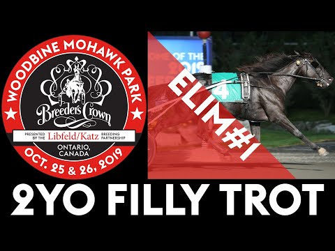 2019 Breeders Crown Elim#1 - Sister Sledge - 2YO Filly Trot