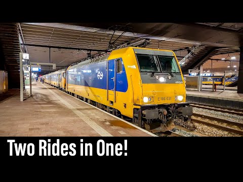 Train Cab Ride NL / HSL / Amsterdam - Rotterdam - Eindhoven / TRAXX Intercity / March 2020