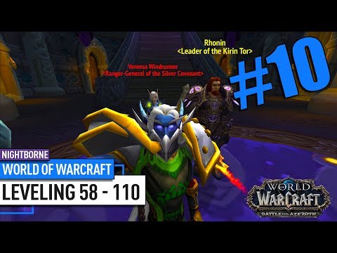 Nightborne Warrior leveling continued - a warrior is a meat shield....? 🤔 - world of warcraft